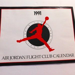 Michael Jordan Wheaties Air Jordan Flight Club Calendar Collectible 1991